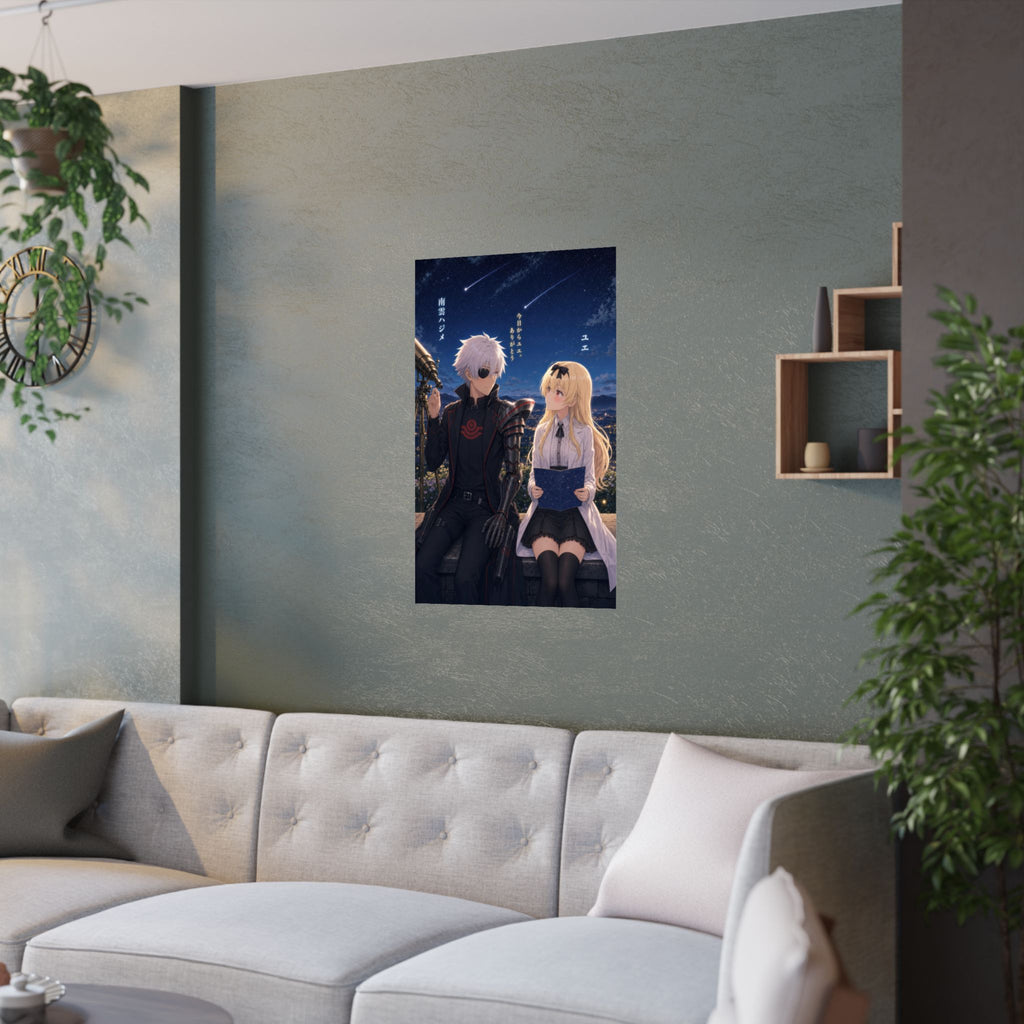 Arifureta Romance Plus Hajime Yue Stargazing Anime Poster