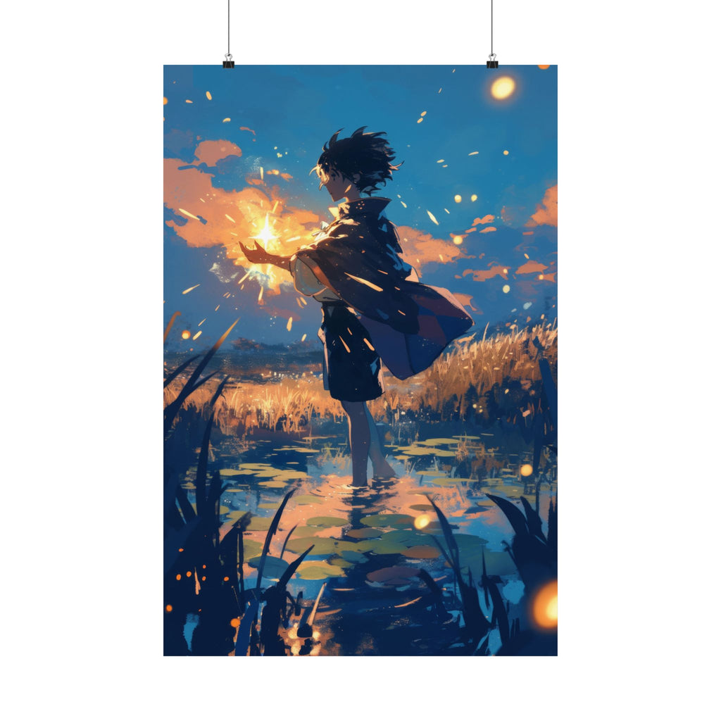 Eat a Star Howls Moving Castle Anime Poster