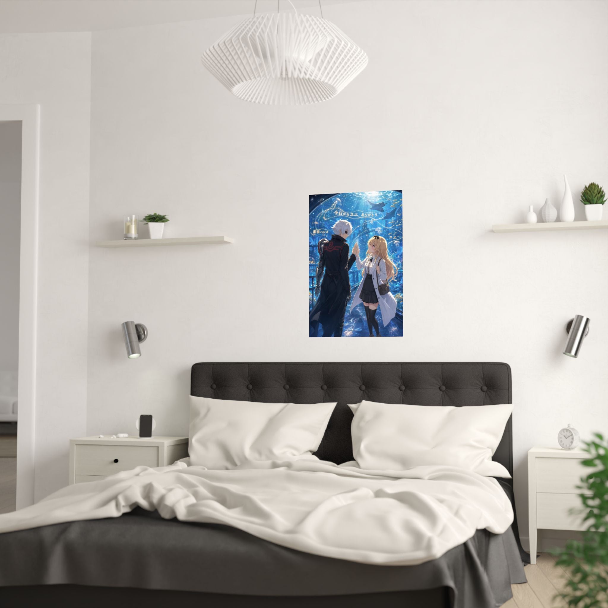 Arifureta Romance Plus Hajime Yue Aquarium Anime Poster