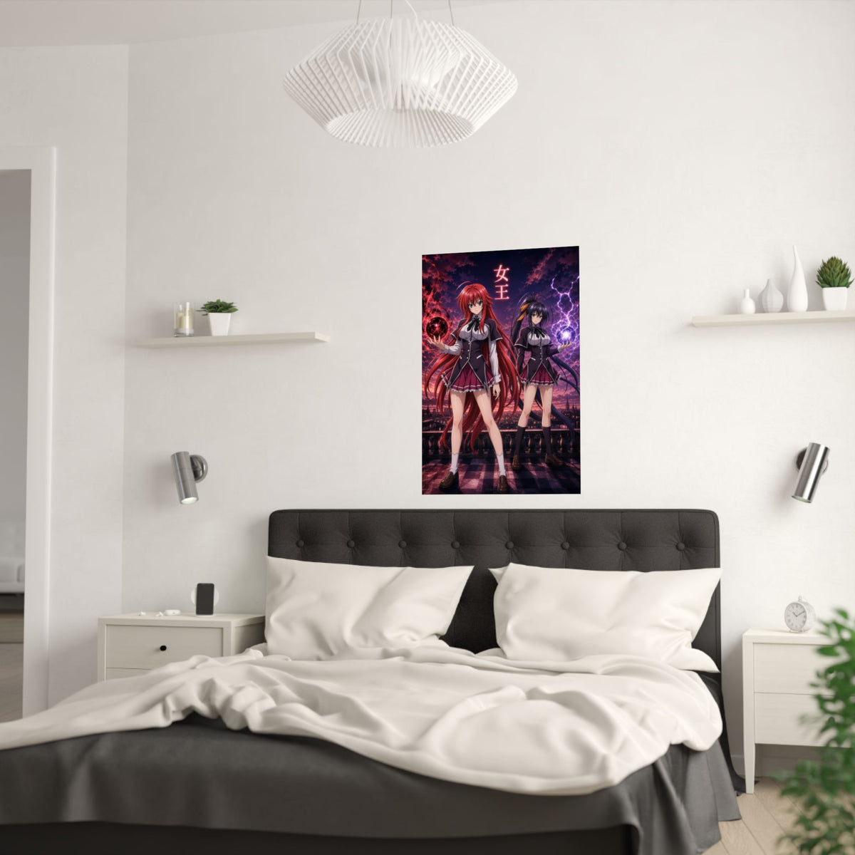 High School DxD P09 Rias Akeno Command Anime Poster