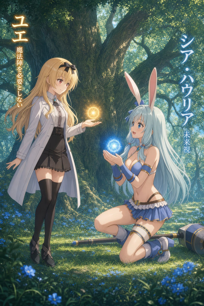 Arifureta Yue Shea Sea Of Trees Magic Training Anime Poster