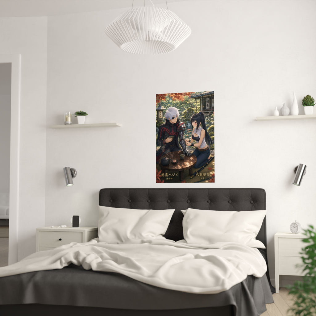 Arifureta Romance Plus Hajime Shizuku Tea Garden Anime Poster