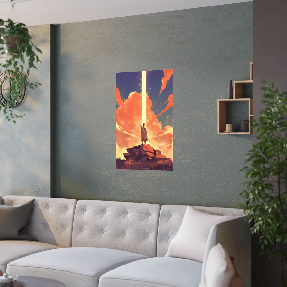 Carpe Diem Sword Anime Poster