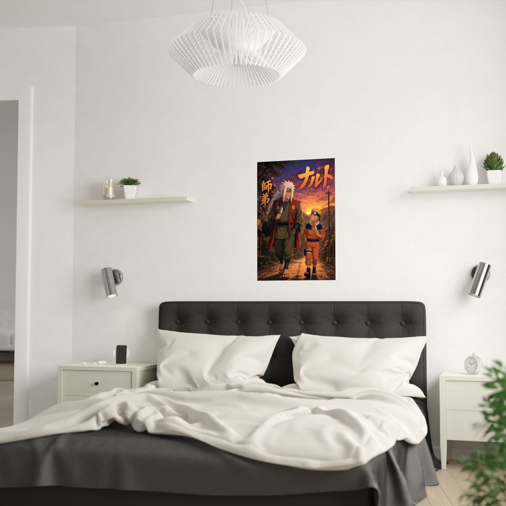 Naruto Nr05 Jiraiya Naruto Popsicles Anime Poster