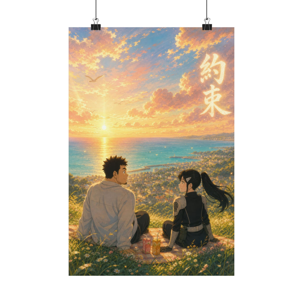 Kaiju No. 8 Kj8 02 Kafka Mina Ghibli Anime Poster