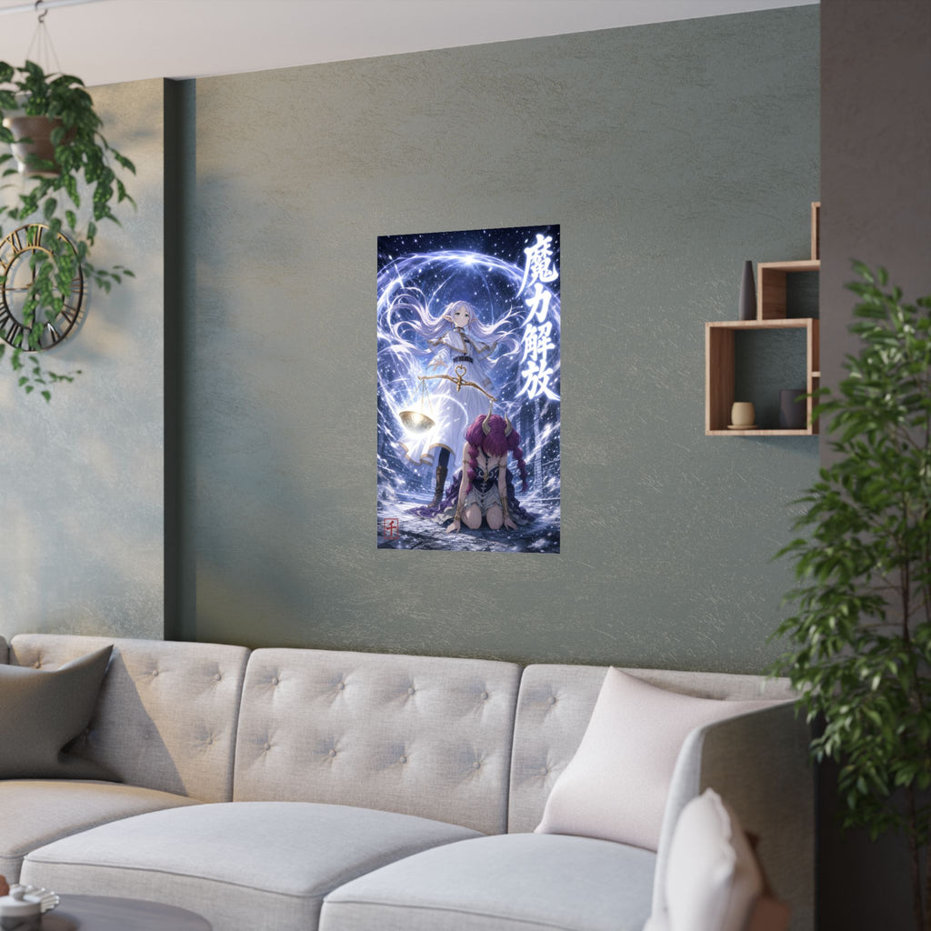 Frieren Fr36 Mana Release Anime Poster