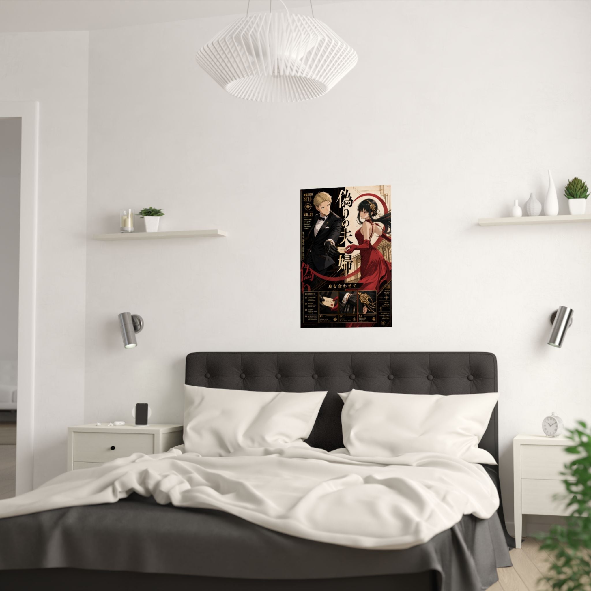 Loid Yor Spy x Family Anime Poster Fake Spouses Reception Wall Art