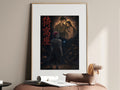 Demon Slayer Akaza Memory Hakuji Koyuki Lantern Anime Poster