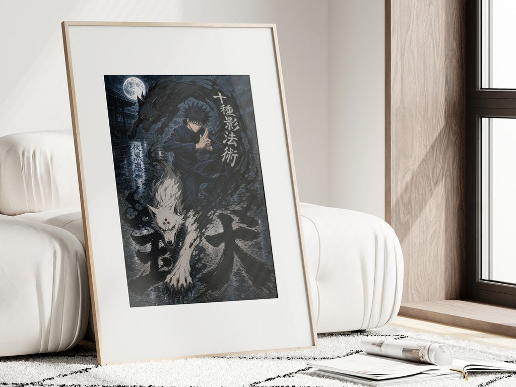 Jjk Megumi-Divine-Dogs Native-Type Dynamic Gpt-Image-2 Pixazo Medium V01 Anime P