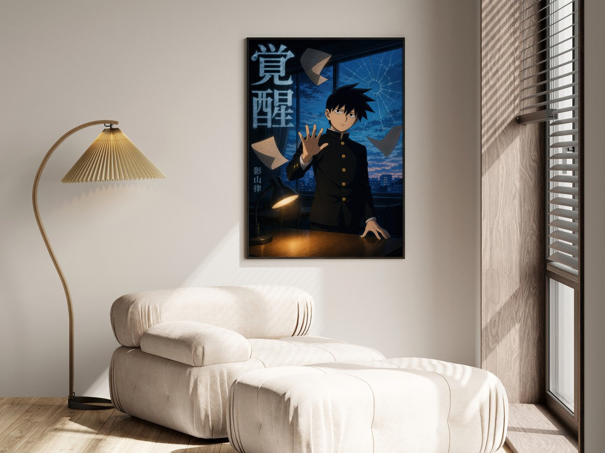 Mob Psycho 100 P08 Ritsu Awakening Anime Poster