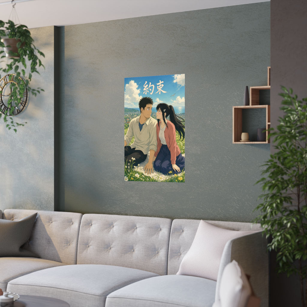 Kaiju No. 8 Kj8 R07 Kafka Mina Hilltop Love Miyazaki Anime Poster