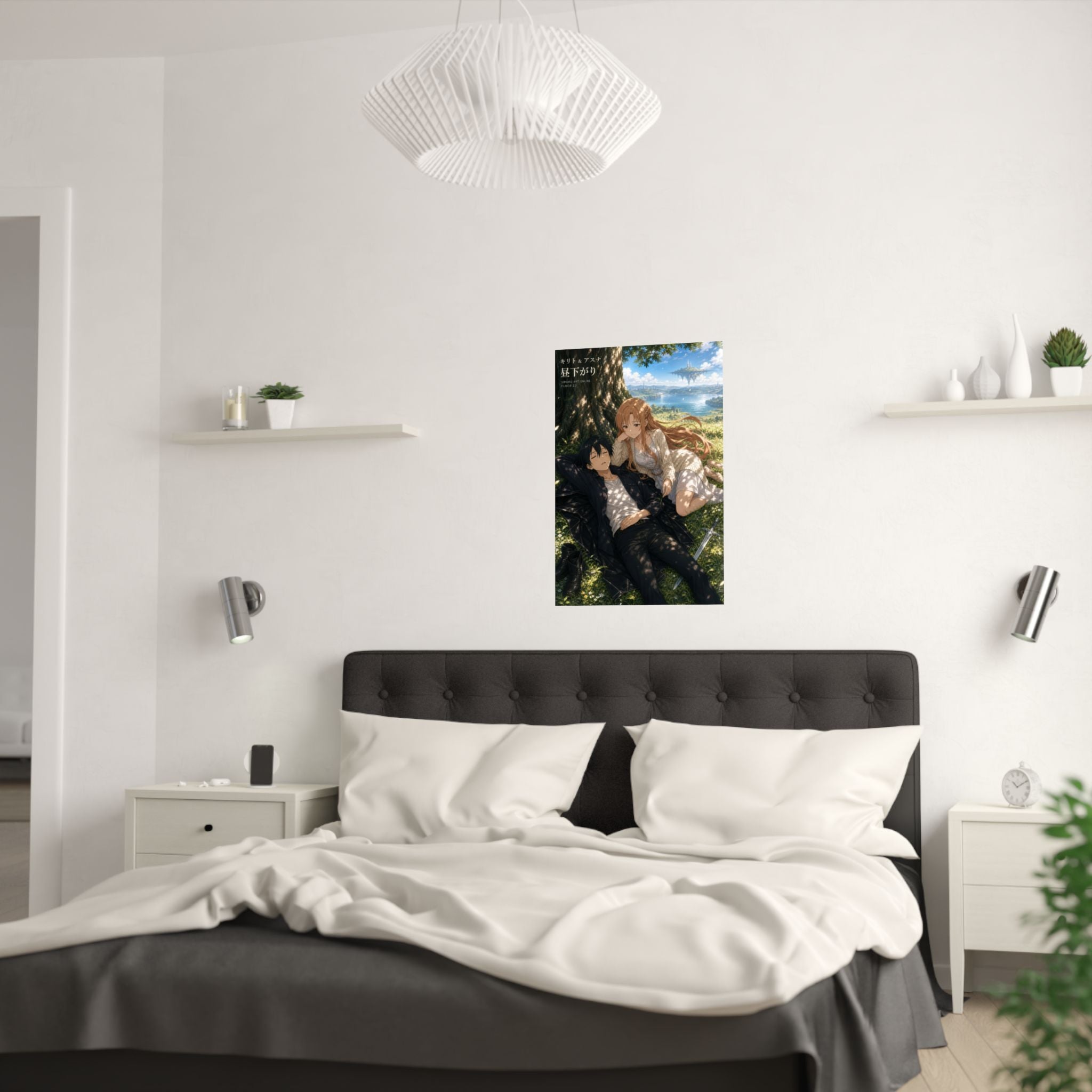 Sword Art Online Sao11 Kirito Asuna Napping Under Tree Warm Slice Of Life Anime