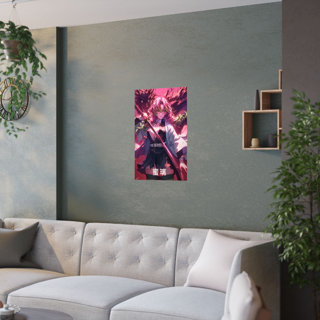 Demon Slayer Mitsuri Kanroji The Love Hashira 2 Anime Poster