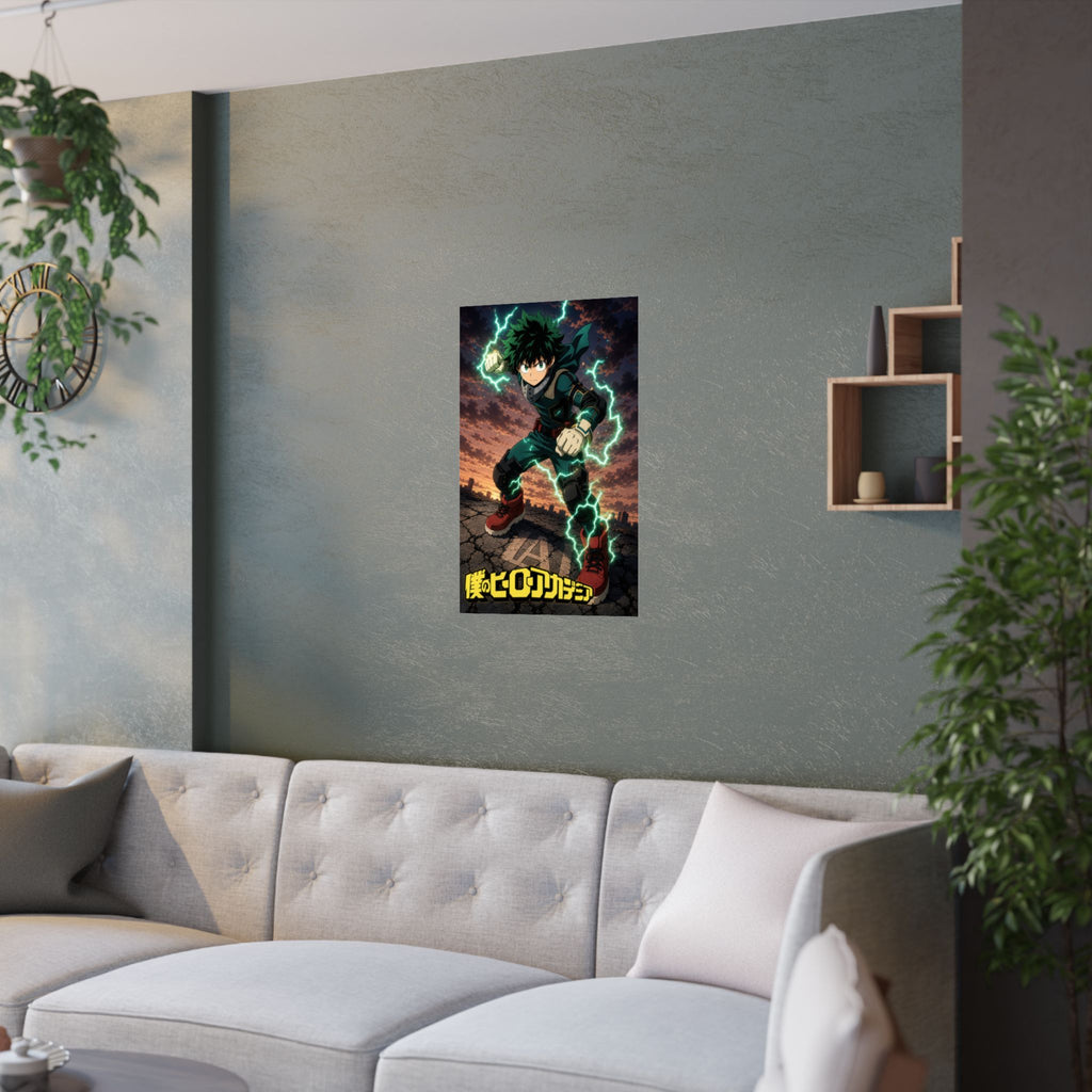 My Hero Academia G1 Deku Fullcowl Anime Poster