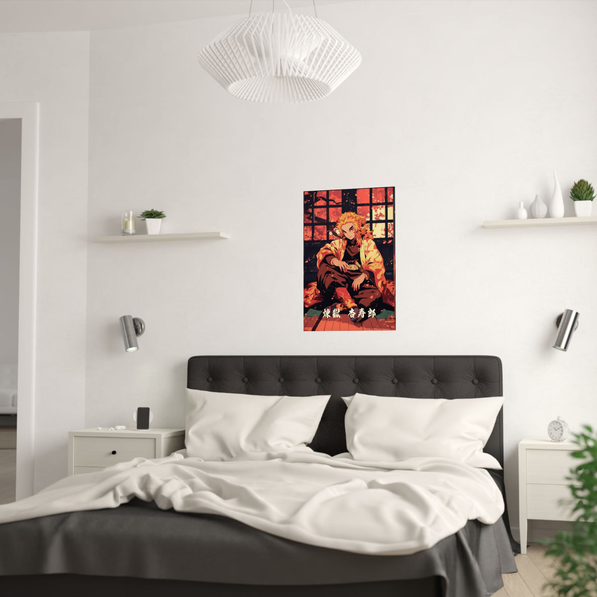 Demon Slayer Rengoku Fire Anime Poster