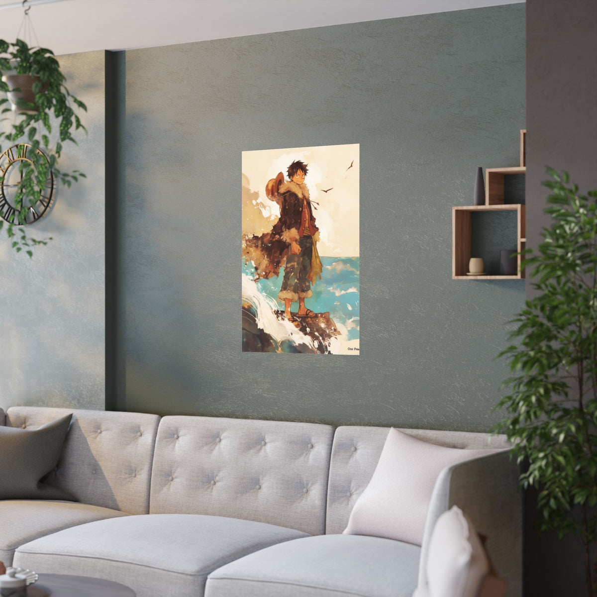 One Piece Luffy Anime Poster
