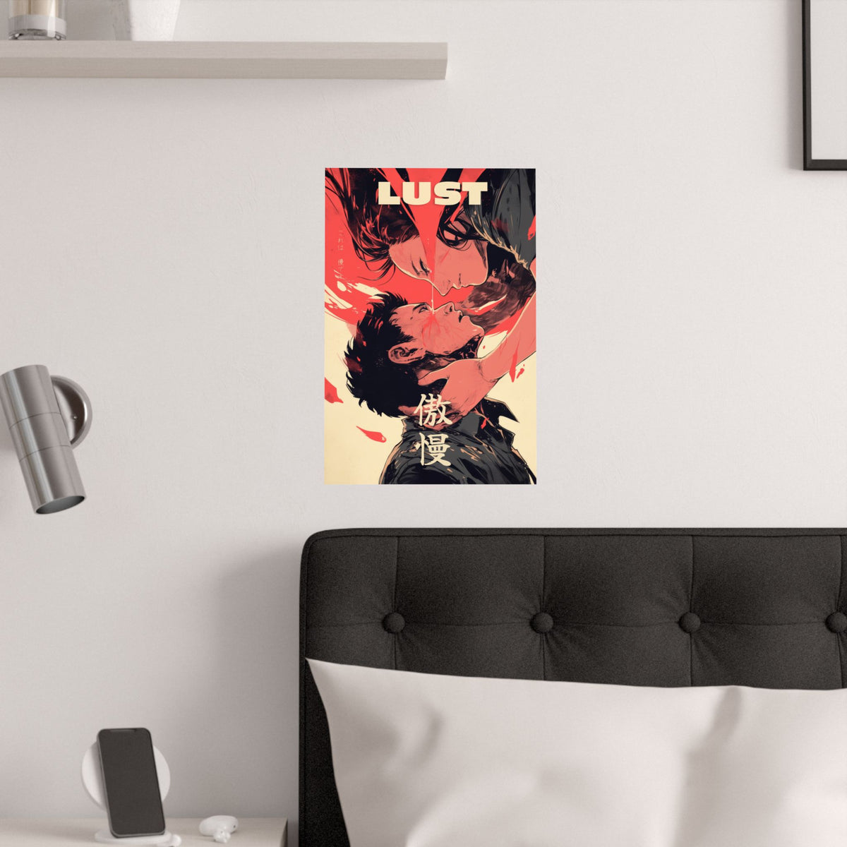 Lust - Man and Woman Anime Poster