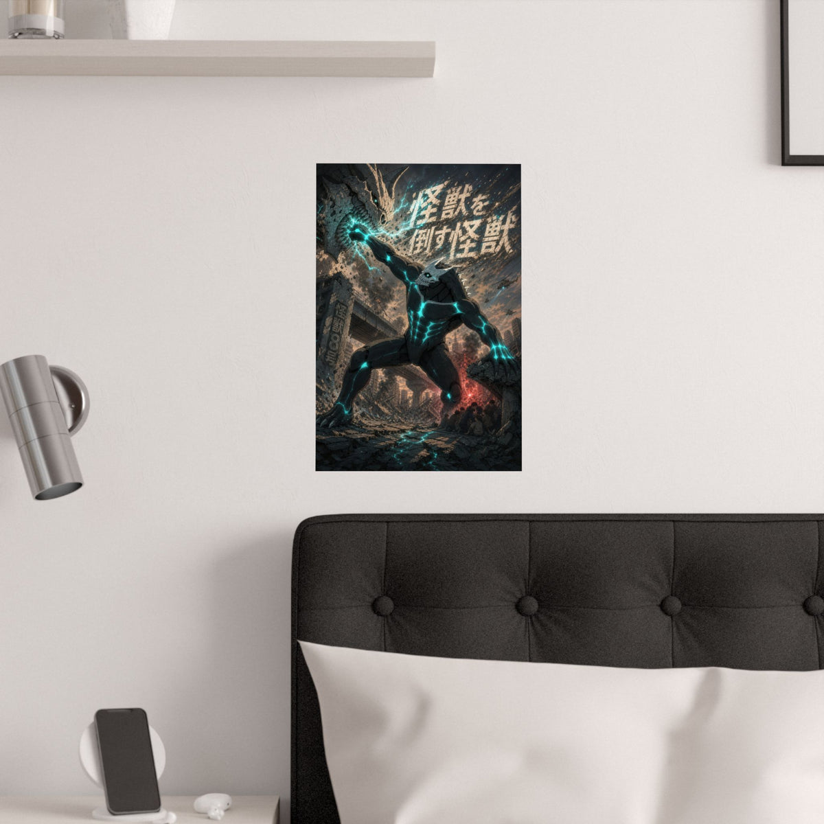 Kaiju No. 8 Kj8 C04 Kaiju8 Hero Monster Rescue Anime Key Art Anime Poster