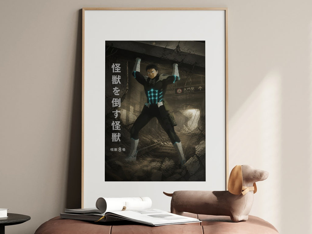 Kaiju No. 8 New30 N03 Subway Rescue Anime Poster
