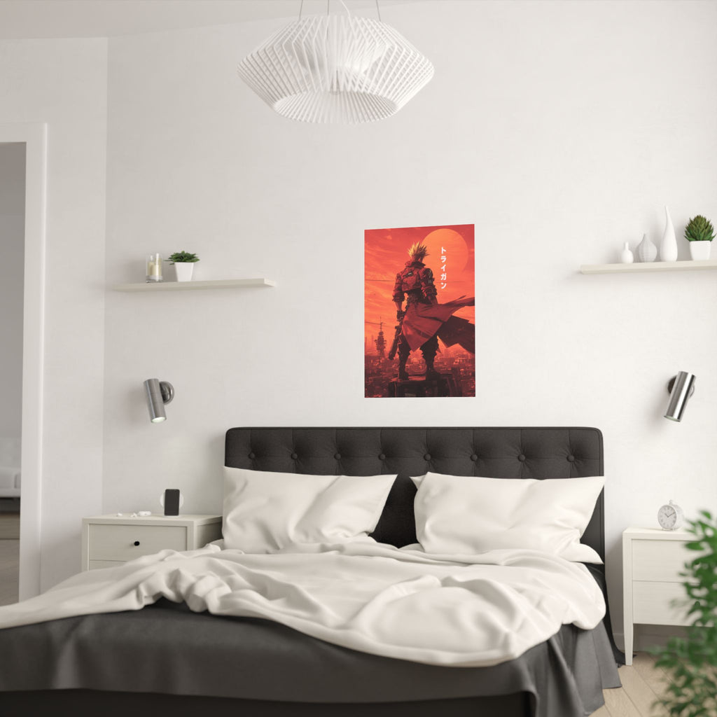 Trigun Vash Anime Poster