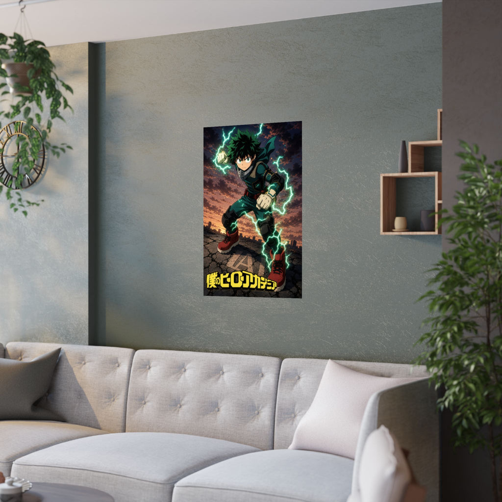 My Hero Academia G1 Deku Fullcowl Anime Poster