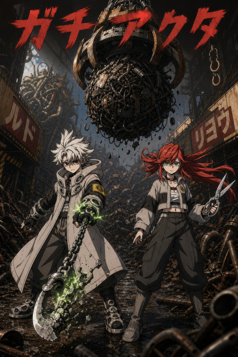 Gachiakuta New30 Gk29 Crane Yard Anime Poster