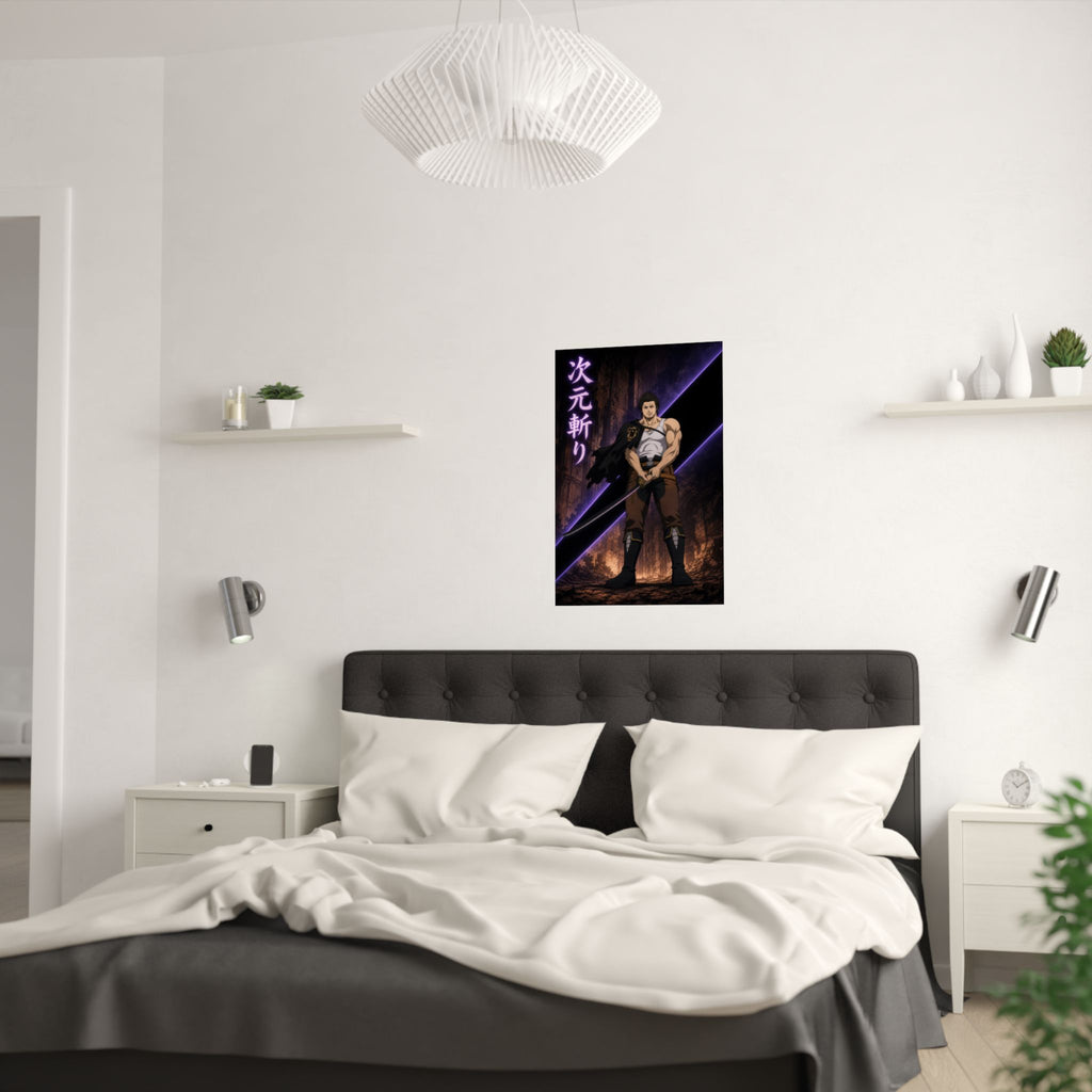Black Clover P05B Yami Dimension Slash Anime Poster