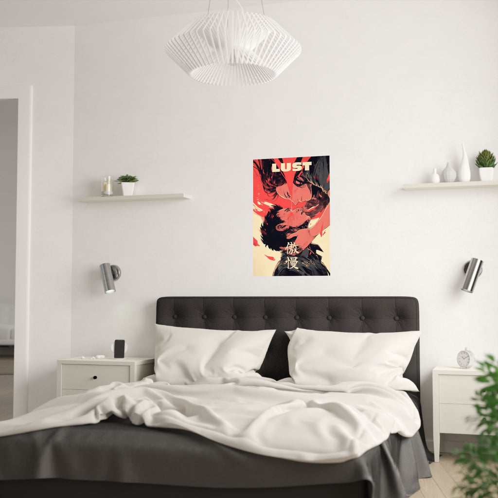 Lust - Man and Woman Anime Poster
