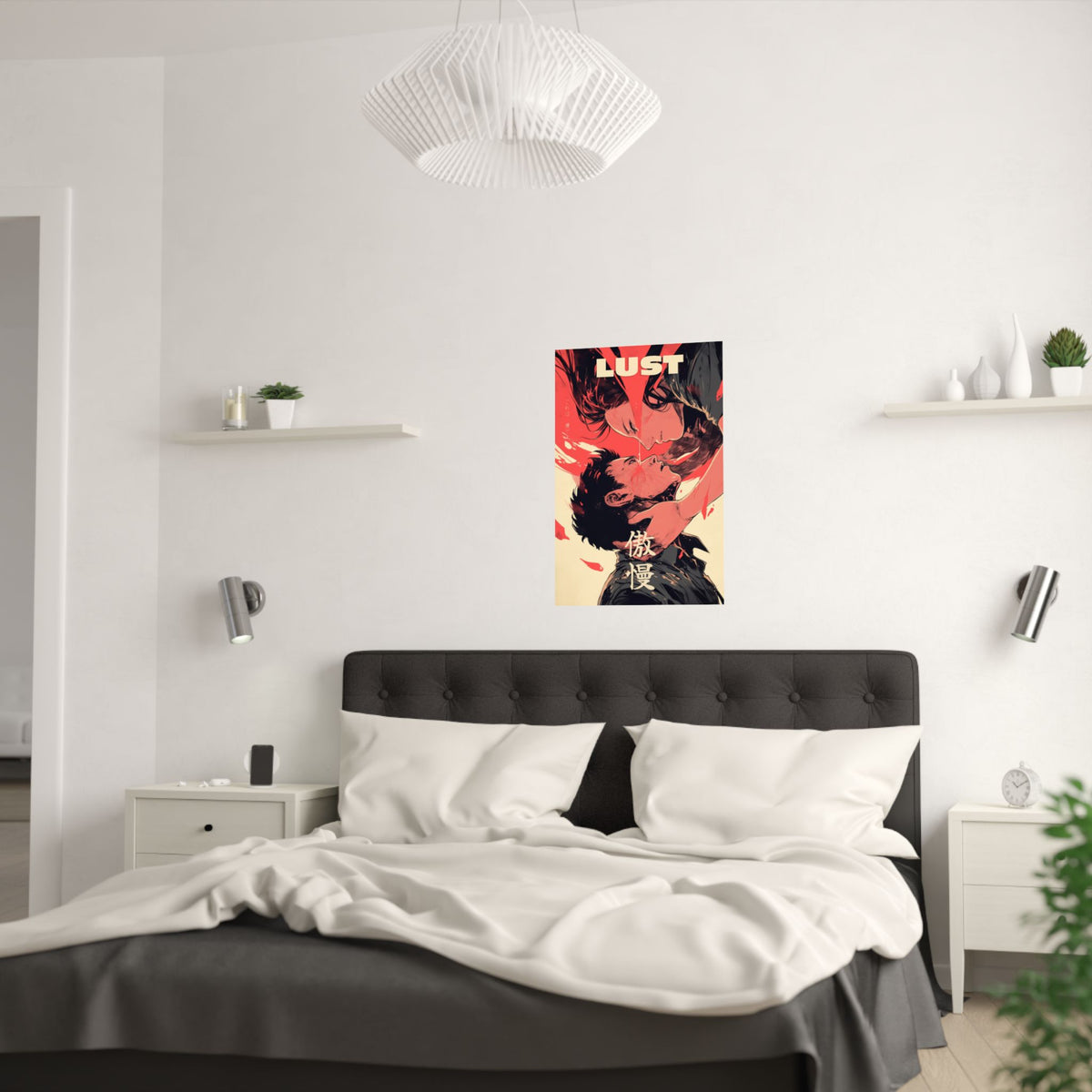 Lust - Man and Woman Anime Poster