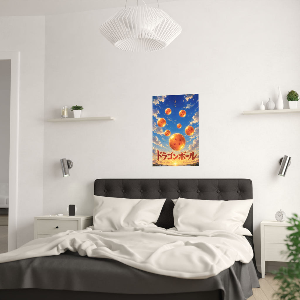 Dragon Ball Dbt01 Seven Dragon Balls Winner Format Anime Poster