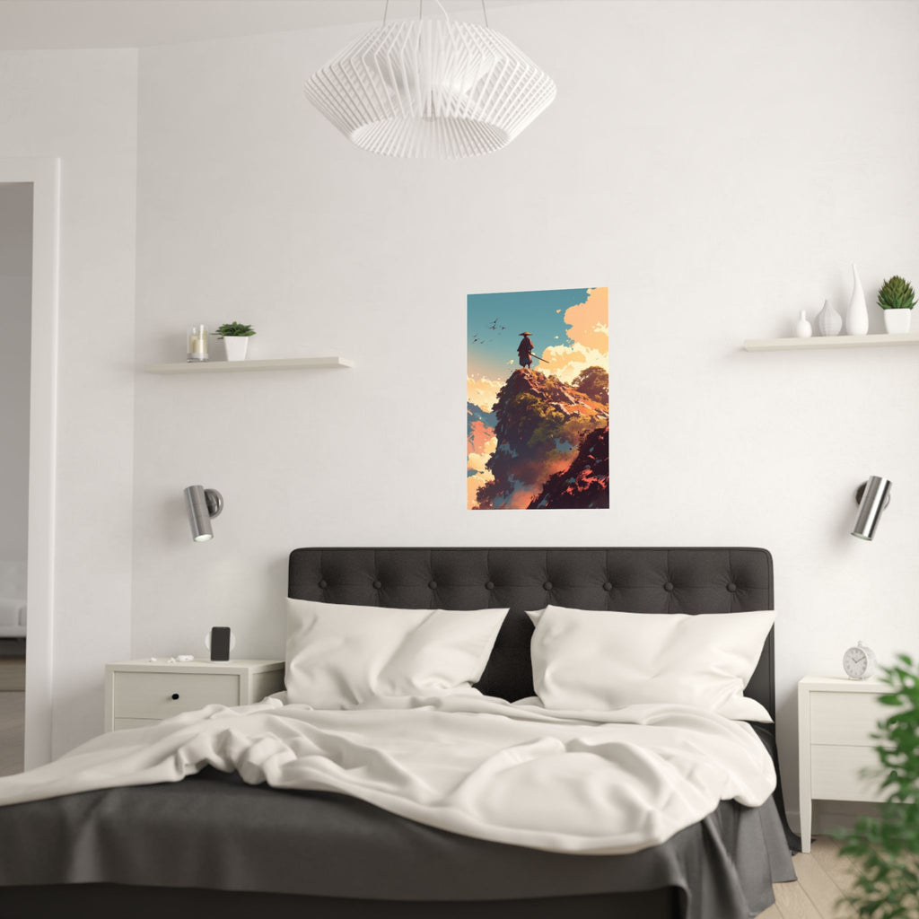 Tranquility Samurai Anime Poster