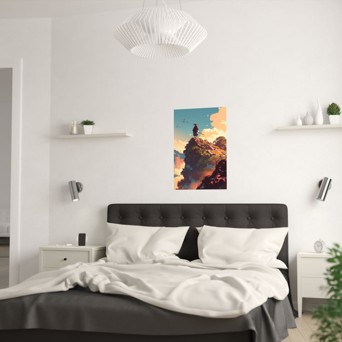 Tranquility Samurai Anime Poster
