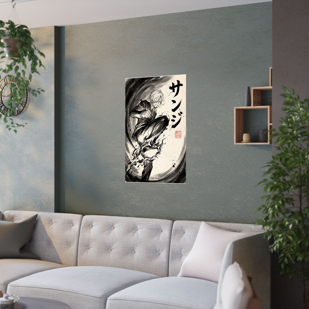 One Piece Sanji V1 Anime Poster