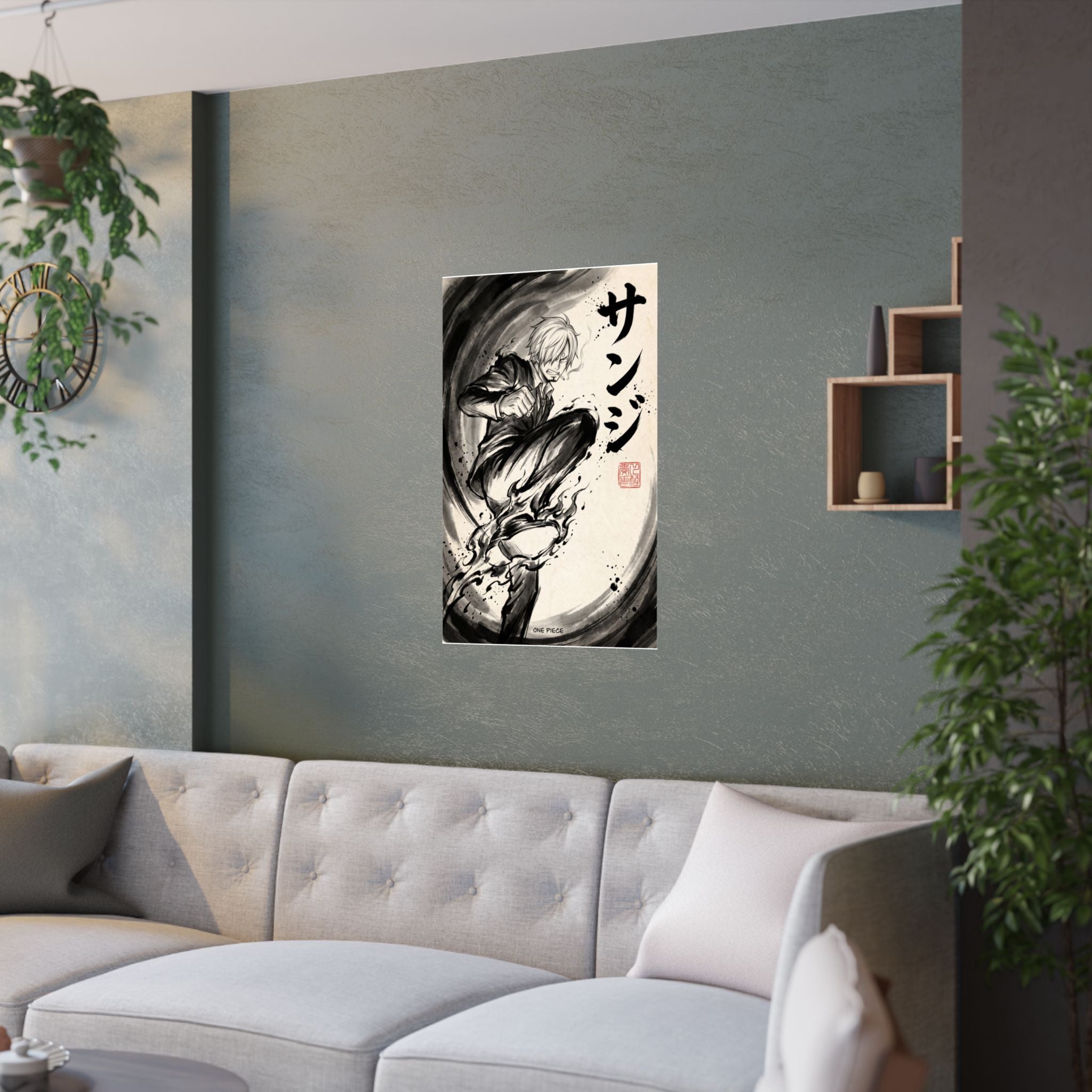 One Piece Sanji V1 Anime Poster