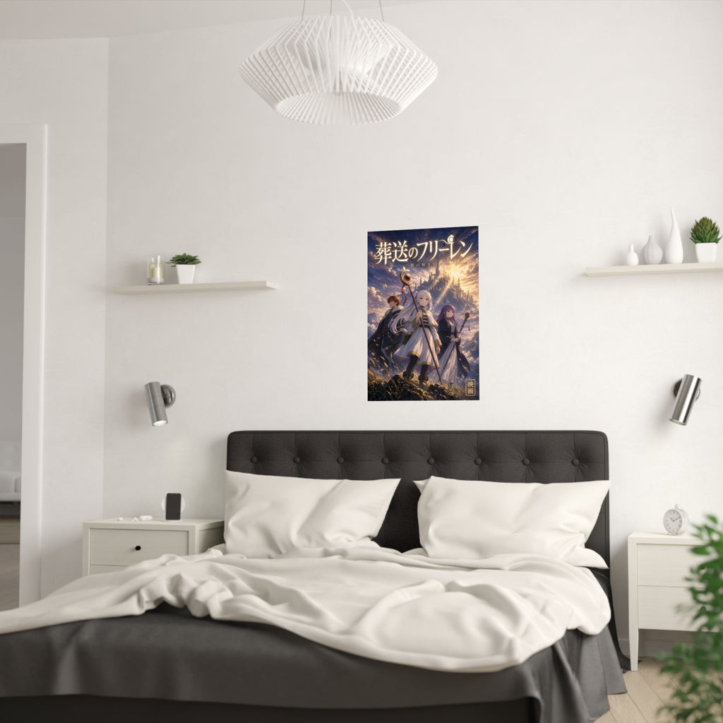Frieren Fr11 Cinematic Anime Poster