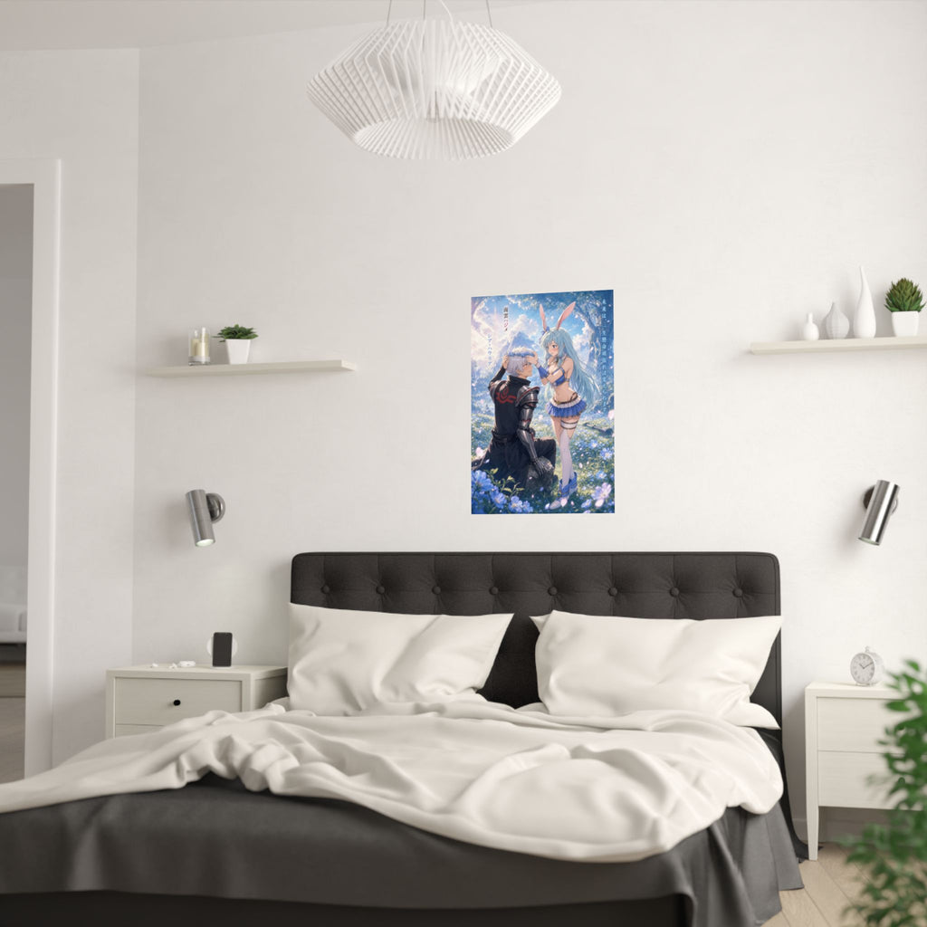 Arifureta Romance Plus Hajime Shea Flower Crown Anime Poster