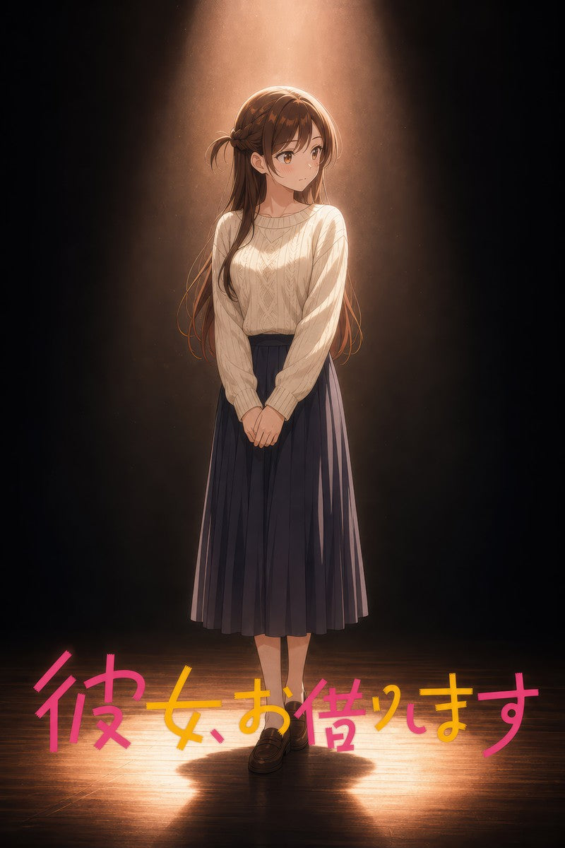 Rent a Girlfriend G5 Chizuru Actress Anime Poster