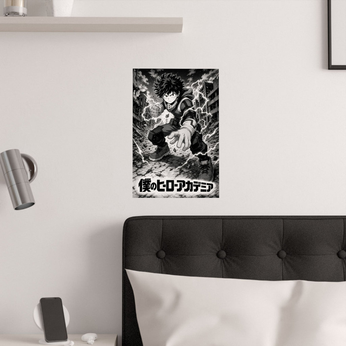 My Hero Academia G5 Deku Bw Manga Anime Poster