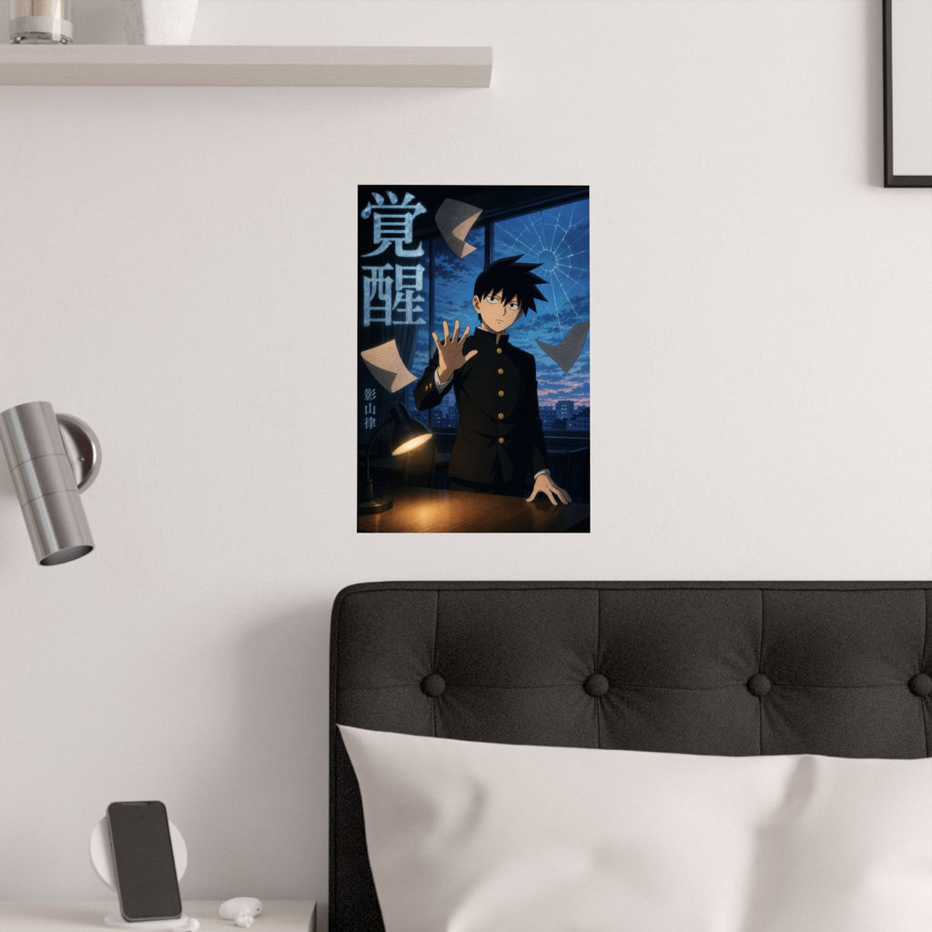 Mob Psycho 100 P08 Ritsu Awakening Anime Poster