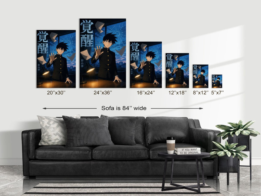 Mob Psycho 100 P08 Ritsu Awakening Anime Poster