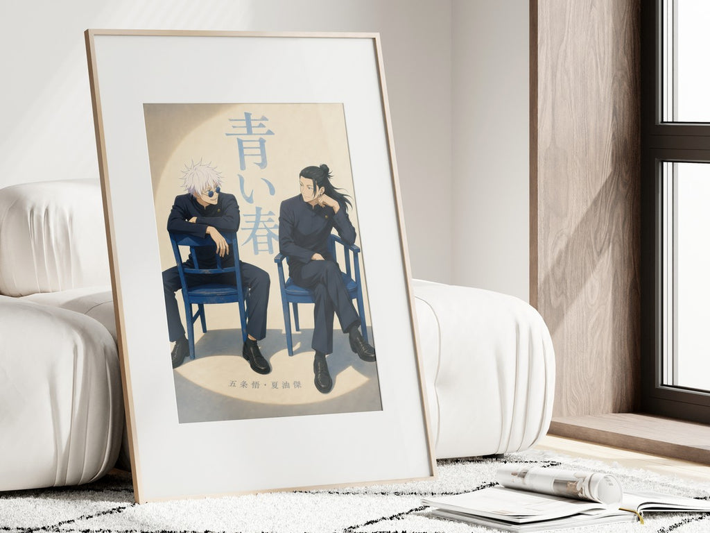 Jjk-Kv-Group02 Blue-Spring-Chairs Gpt-Image-2 Pixazo Medium V01 Anime Poster