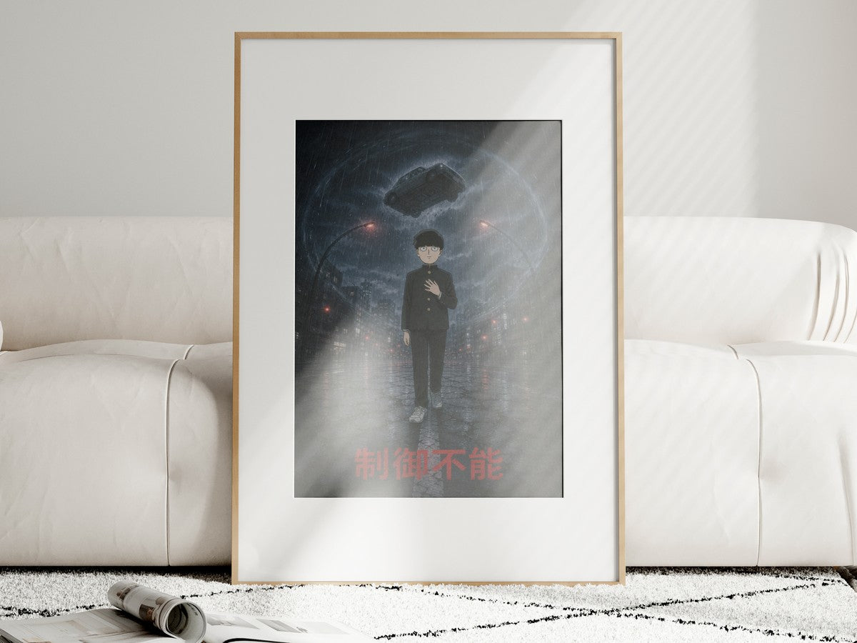 Mob Psycho 100 P06 Uncontrolled Final Walk Anime Poster