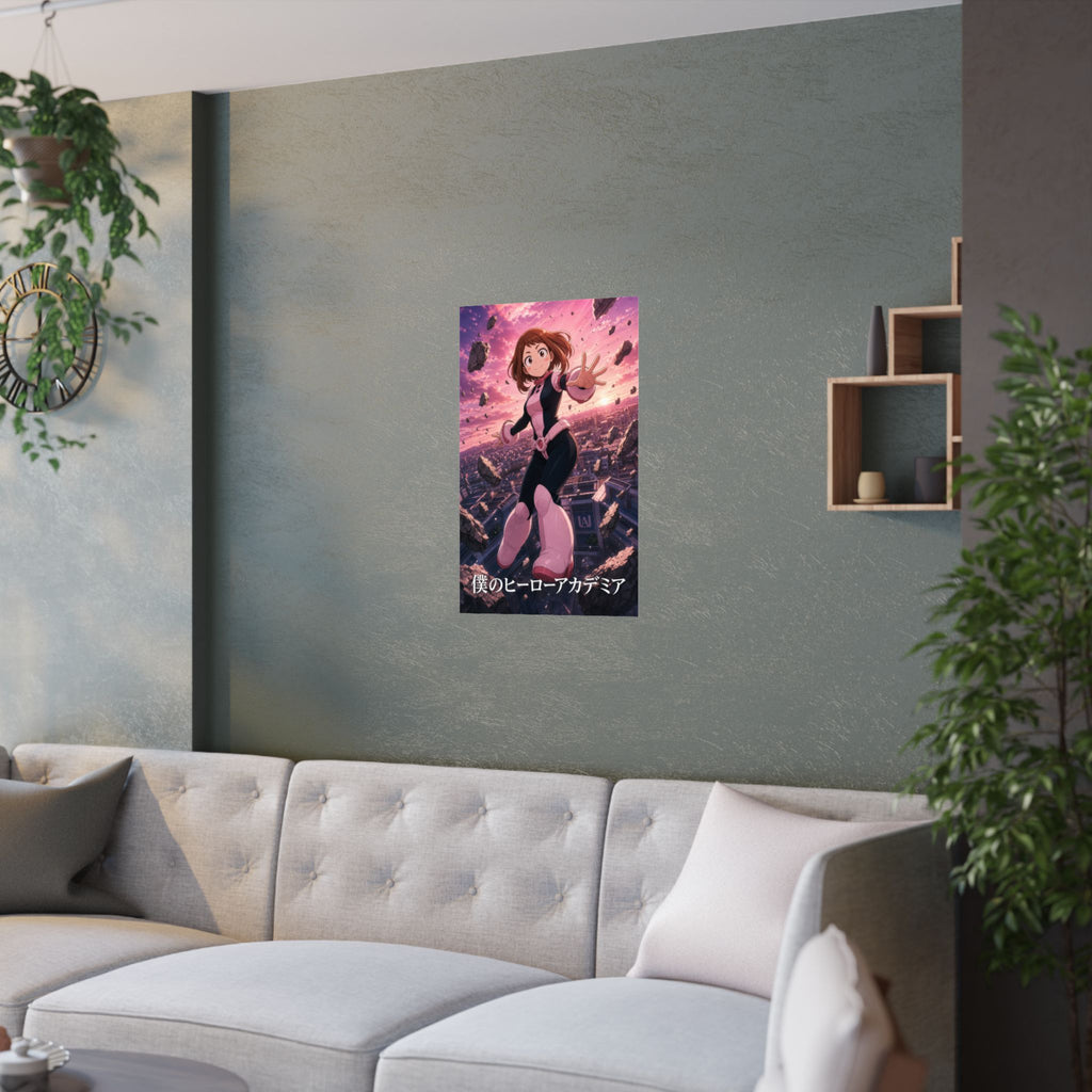 My Hero Academia G2 Uraraka Float Anime Poster
