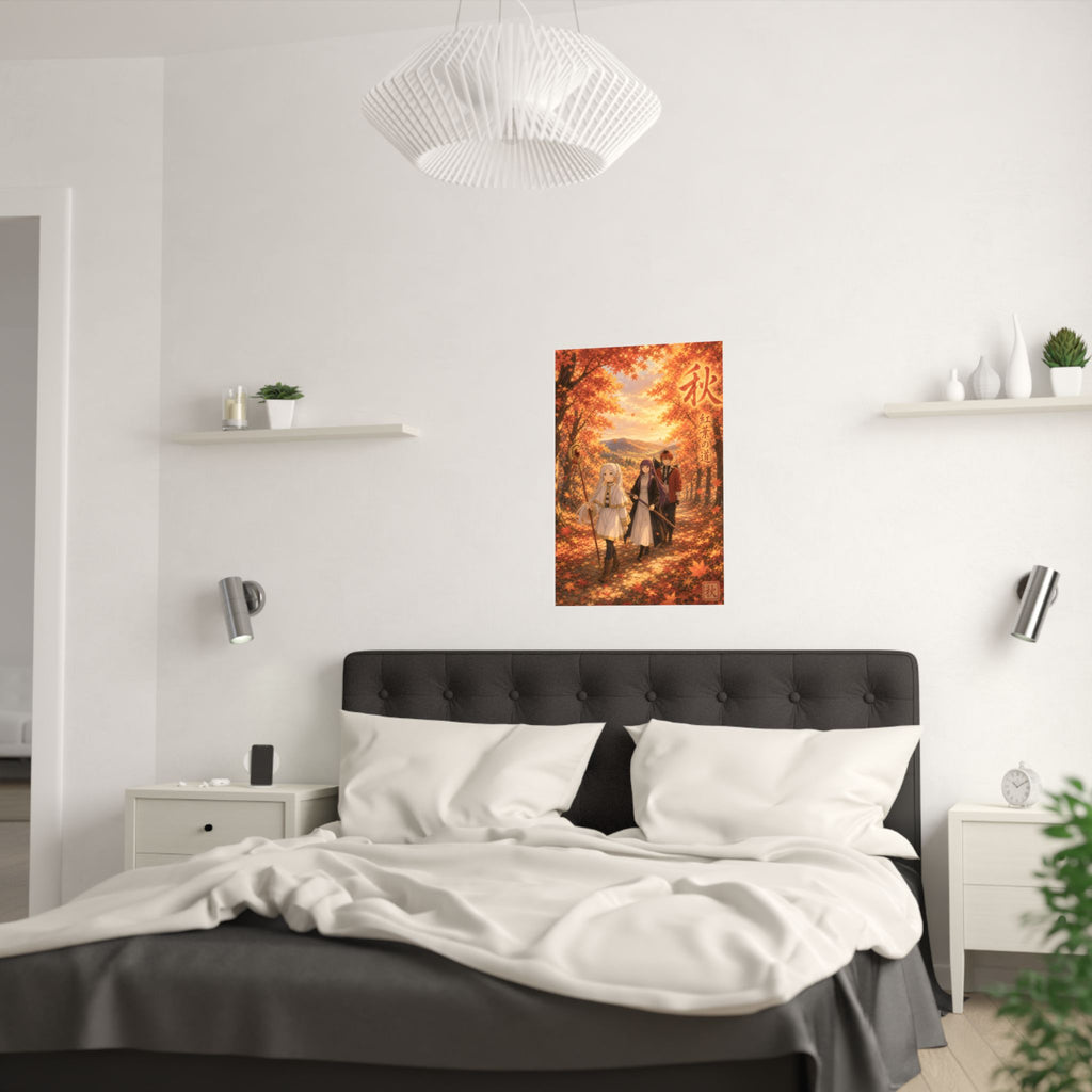 Frieren Fs03 Autumn Anime Poster