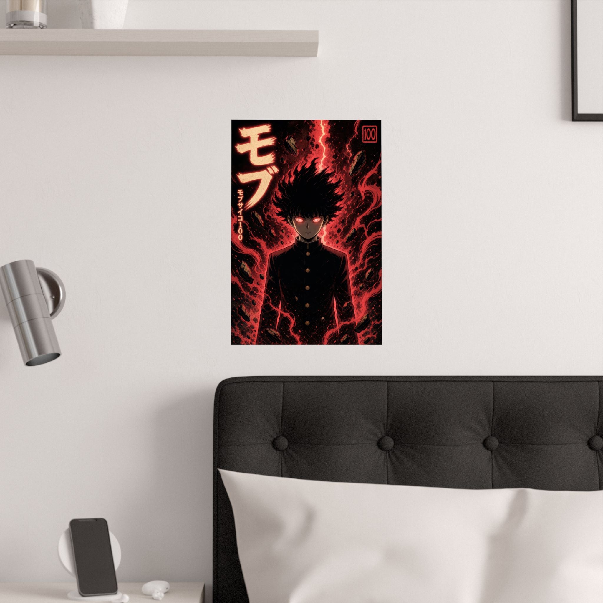 Mob Psycho 100 Mob01 100Percent Dark Pop Anime Poster