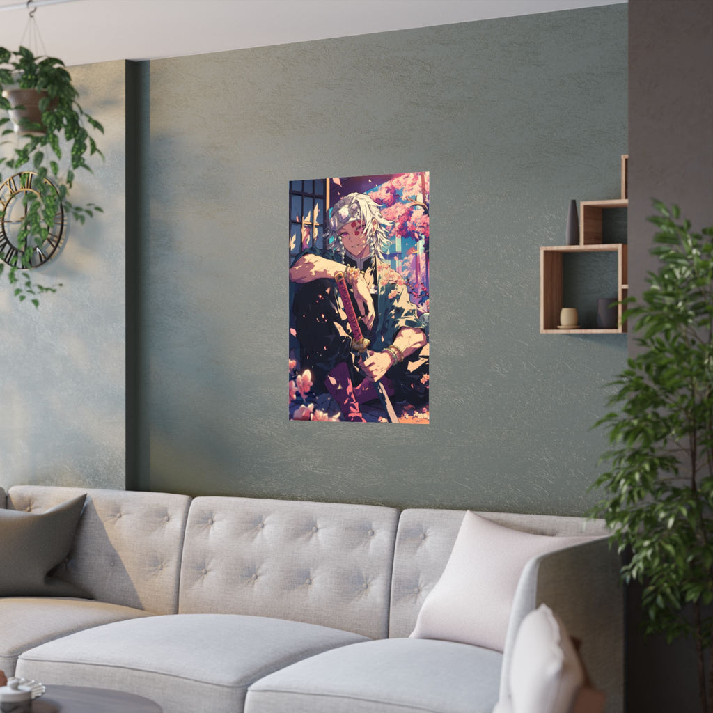 Demon Slayer Tengen Uzui Anime Poster