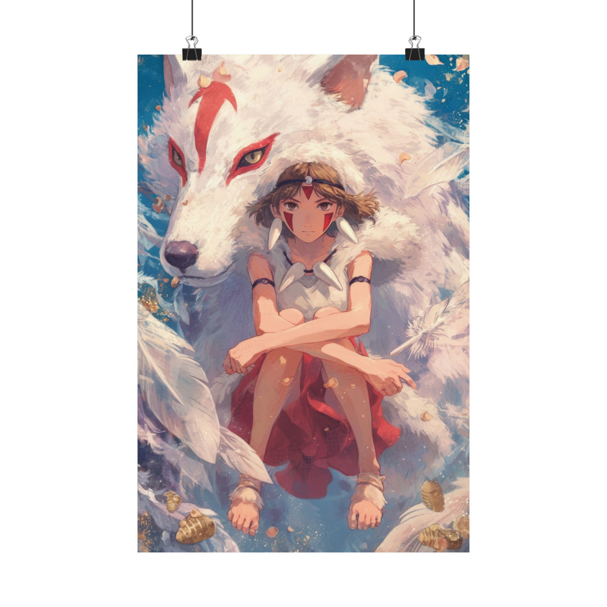 Princess Mononoke art Anime Poster
