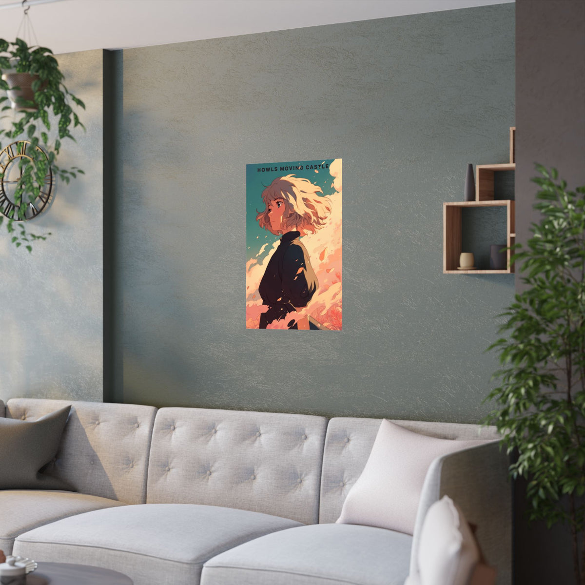 Howls Moving Castle Sophie Anime Poster