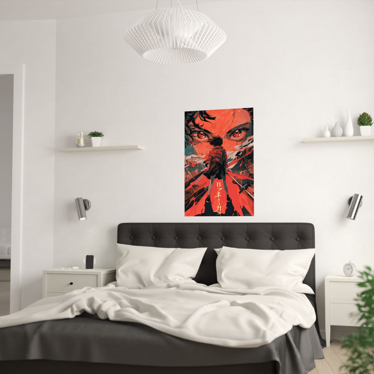 Fate Destiny - Girl Red Poster Anime Poster