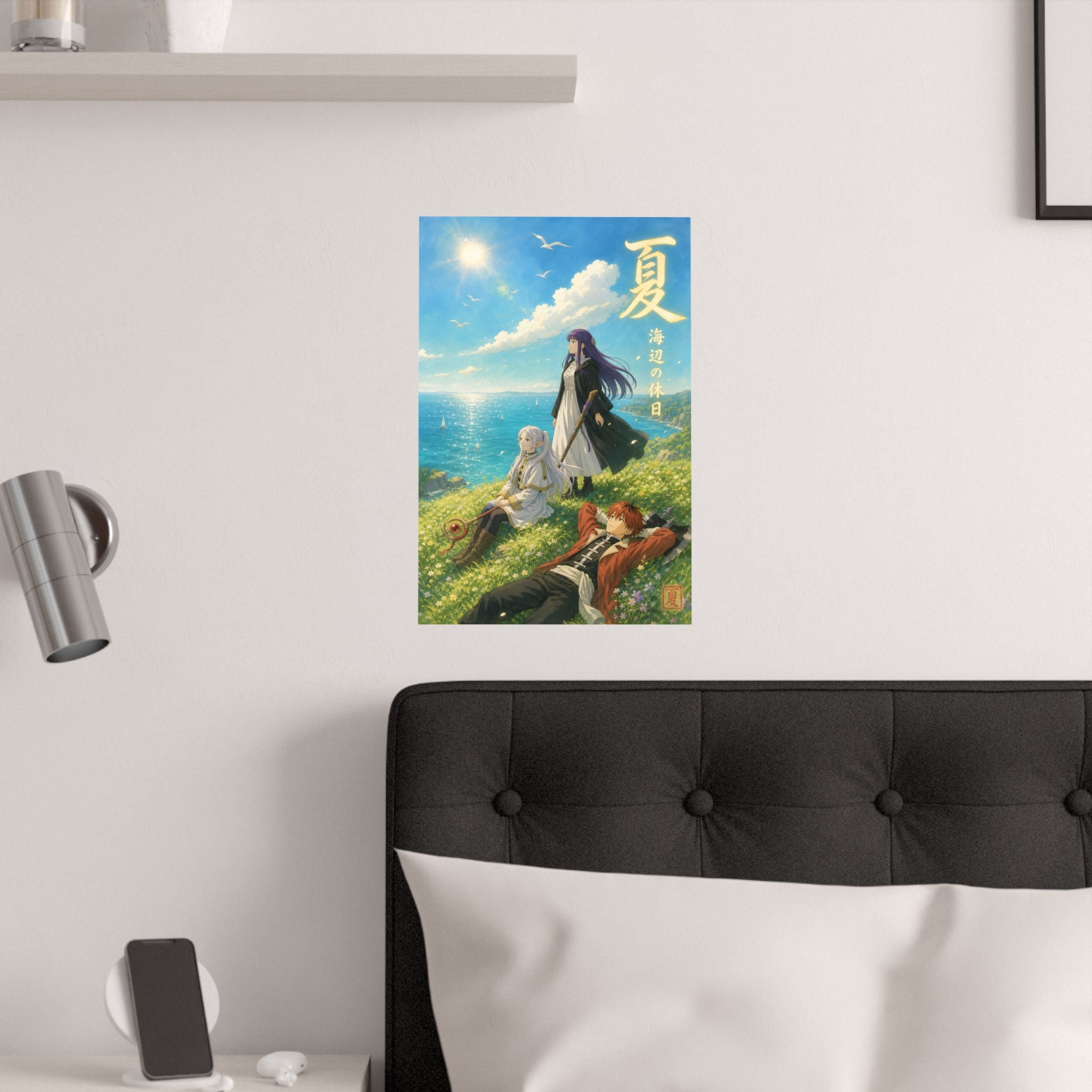 Frieren Fs02 Summer Anime Poster